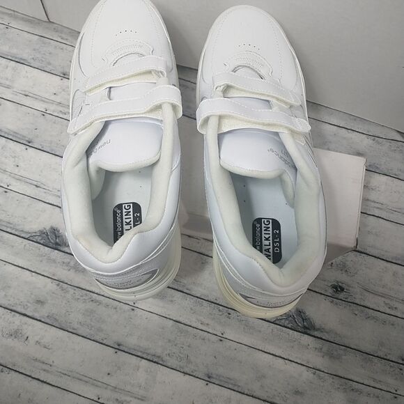 New Balance 577 MW577WT Men's Size 10.5 2E White Low Top Lace Up Walking Shoes. - Picture 5 of 9